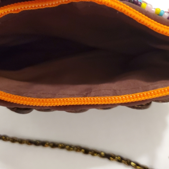 ๐ฅSALE๐ฅDSL Multi.Beaded Small Seashell Crossbody BOHO Style Purse - Picture 5 of 14